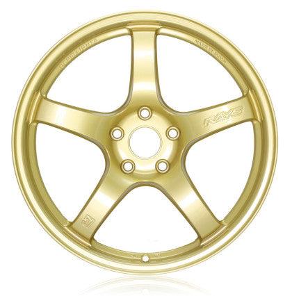 Gram Lights 57CR 17x9 +38 5x114.3 E8 Gold Wheel - GUMOTORSPORT