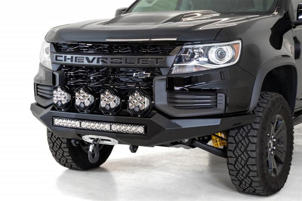 Addictive Desert Designs 2021 Chevy Colorado ZR2 Stealth Fighter Front Bumper - GUMOTORSPORT