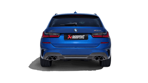 Akrapovic 2020 + BMW M340i (G20, G21) Slip-On Line (Titanium) (Requires BMW Part #18308686640) - GUMOTORSPORT