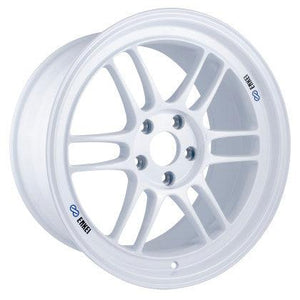 Enkei RPF1 18x9.5 5x114.3 38mm Offset 73mm Center Bore Vanquish White Wheel - GUMOTORSPORT