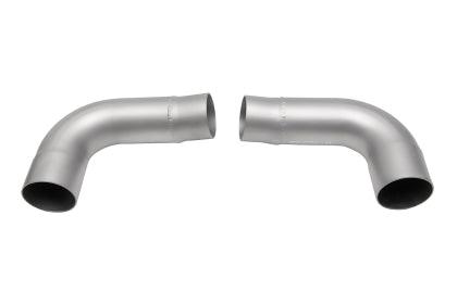 SOUL 05-08 Porsche 997.1 Carrera S Muffler Bypass Pipes - Reuse Tips (S Models Only) - GUMOTORSPORT