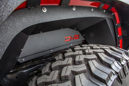 DV8 Offroad 2021+ Jeep Gladiator Rear Inner Fenders - Black - GUMOTORSPORT