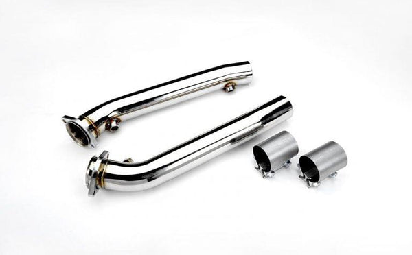 VRSF 3″ Stainless Steel Race Downpipes 2011 – 2018 BMW M5 & M6 S63 - GUMOTORSPORT