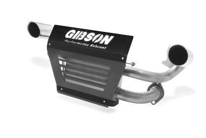 Gibson 2015 - 2017 Polaris RZR XP 1000 EPS Base 2.25in Dual Exhaust - Stainless - GUMOTORSPORT