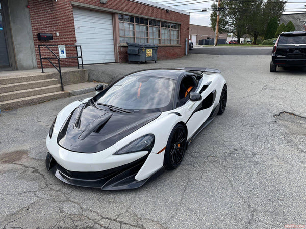 VR Aero Carbon Fiber Senna Style Hood McLaren 570S - GUMOTORSPORT