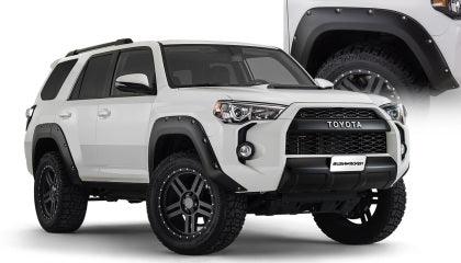 Bushwacker 14-18 Toyota 4Runner Pocket Style Flares 4pc Excludes Limited - Black - GUMOTORSPORT