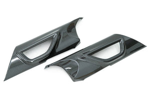 OLM LE Dry Carbon Fiber Inner Door Panel Trim - Subaru BRZ / Toyota GR86 2022+ - GUMOTORSPORT