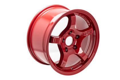 Gram Lights 57CR 18x9.5 +38 5x114.3 Milano Red Wheel - GUMOTORSPORT