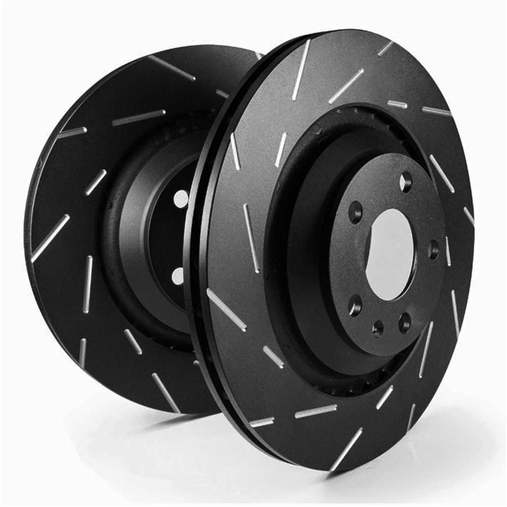 EBC 2014 + Ford Fiesta ST 1.6L USR Slotted Front Rotors (10.9in Rotors) - GUMOTORSPORT