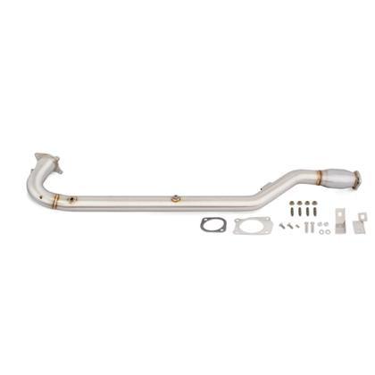 Mishimoto 15+ Subaru WRX Downpipe/J-Pipe w/ Catalytic Converter (6sp Only) - GUMOTORSPORT