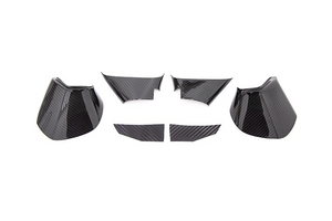 OLM LE Dry Carbon Fiber Lower Mirror Mount Cover - Subaru Models (inc. 2015-2021 WRX / STI / 2015-2017 Crosstrek) - GUMOTORSPORT