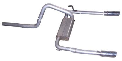 Gibson 98-02 Chevrolet Camaro Z28 5.7L 3in Cat-Back Dual Exhaust - Aluminized - GUMOTORSPORT