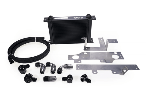 MAP Rev2 Oil Cooler Kit with Mounting Brackets | 2008-2015 Mitsubishi Evo X (EVOX-OCK-LW/SS) - GUMOTORSPORT