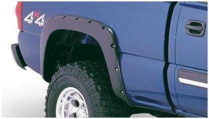 Bushwacker 2003 - 2007 Chevy Silverado 1500 Classic Fleetside Pocket Style Flares 4pc - Black - GUMOTORSPORT