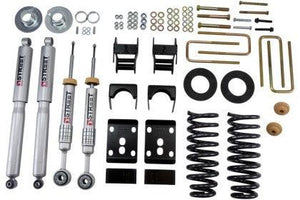 Belltech Lowering Kit 09-13 Ford F-150 Ext Cab Short Bed 2WD 2in or 3in F/4in Rear w/ Shocks - GUMOTORSPORT
