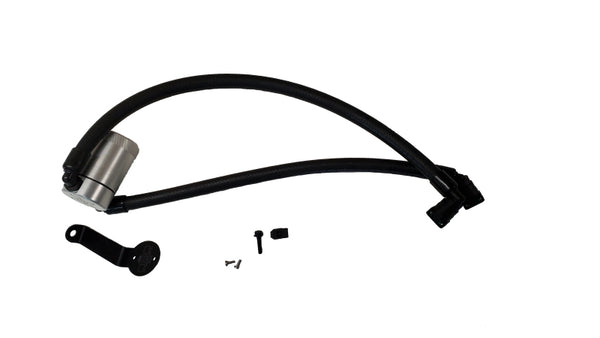 J&L 2015-2017 Ford Expedition 3.5L EcoBoost Oil Separator 3.0  ( Clear / Black )