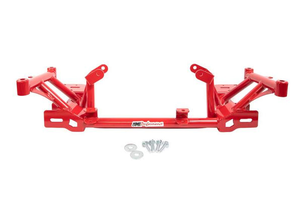 UMI Performance 98-02 GM F-Body Tubular K-Member - LS1 ( Red / Black )