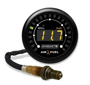 Innovate MTX-L PLUS Digital Air / Fuel Ratio Gauge Kit 8ft w/O2 Sensor - GUMOTORSPORT