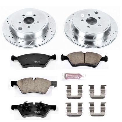 Power Stop Z23 Evolution Coated Brake Kit Rear - Scion FR-S 2013-2016 / Subaru BRZ 2013+ / Toyota 86 2017+ - GUMOTORSPORT