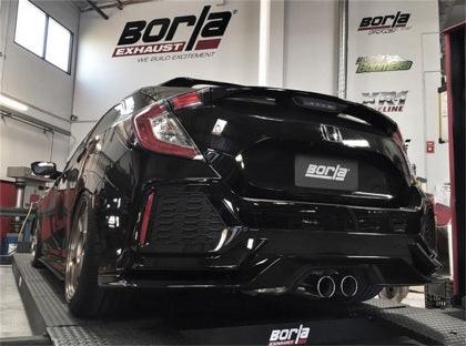 Borla 2017-2021 Honda Civic Sport Cat-Back Exhaust System S-Type Part # 140739 - GUMOTORSPORT