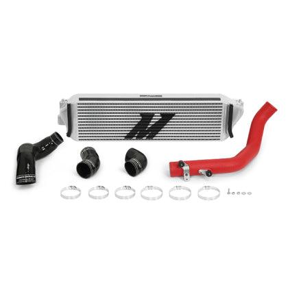 Mishimoto 2017+ Honda Civic Type R Intercooler Kit - Silver Intercooler Red Piping - GUMOTORSPORT