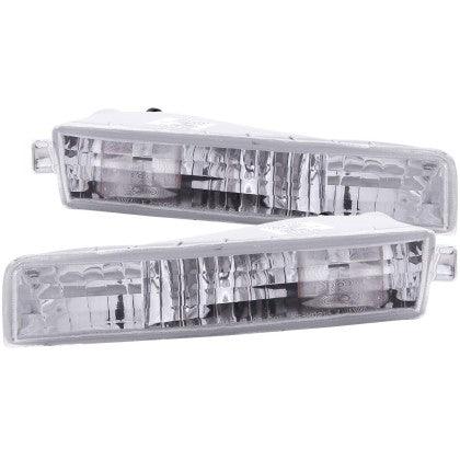 ANZO 1997-2001 Honda Prelude Euro Parking Lights Chrome - GUMOTORSPORT