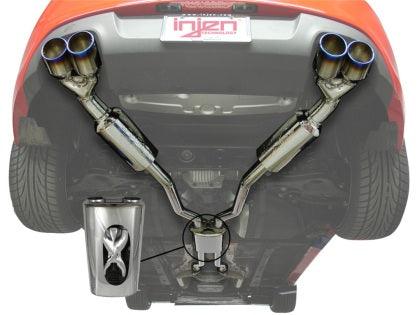 Injen 10-15 Hyundai Genesis Coupe 3.8L V6 SS CB Exhaust w/ Quad Titanium Tips - GUMOTORSPORT