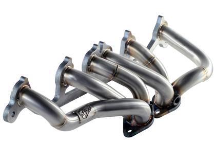 aFe Twisted Steel Header SS-409 HDR Jeep Wrangler YJ 91-99 I6-4.0L - GUMOTORSPORT