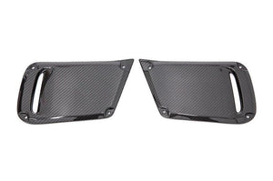 OLM LE Dry Carbon Fiber JDM Facelift Bezel Cover w/o Fog Hole - Subaru WRX / STI 2018-2021 - GUMOTORSPORT