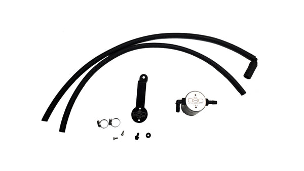 J&L 2018 - 2022 Toyota Camry 3.5L V6 Oil Separator 3.0 Passenger Side ( Clear / Black )