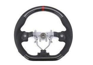 FactionFab Steering Wheel Carbon and Leather - Subaru WRX / STI 2015 - 2020 - GUMOTORSPORT
