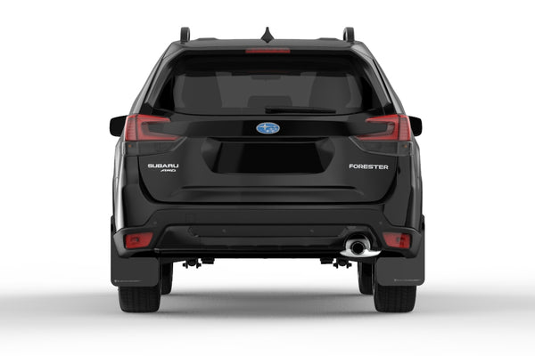 Rally Armor 2019 - 2021 Subaru Forester Black UR Mud Flap w/ Grey Logo