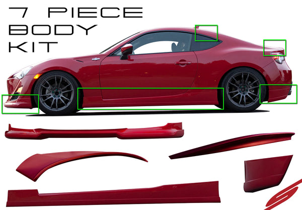 Stillen 2013-2015 Scion FR-S 7-Piece Complete Body Kit - KB21022F