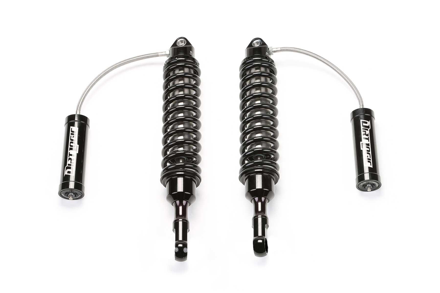 Fabtech 05-14 Toyota Tacoma 2WD/4WD 6 Lug 3in Front Dirt Logic 2.5 Reservoir Coilovers - Pair - GUMOTORSPORT