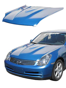 Stillen 2003-2004 Infiniti G35 Sedan - Power Hood [Fiberglass] - 1036507