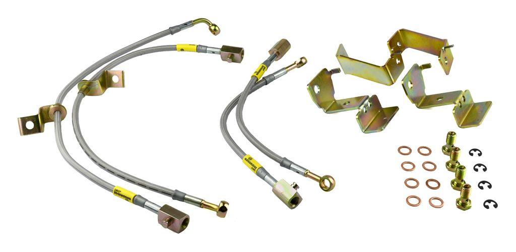 Goodridge 2005 - 2014 Ford Mustang w/ ABS Front and Rear Brake Lines - GUMOTORSPORT