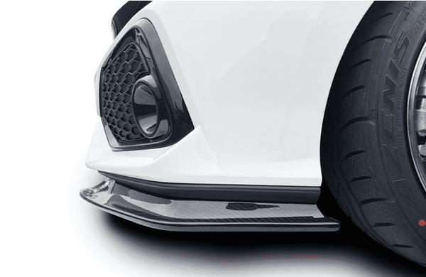 GReddy 2017+ Honda Civic Si Coupe/Sedan Front Lip Spoiler - Carbon - GUMOTORSPORT