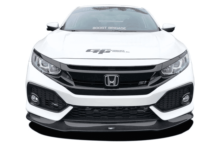 GReddy 2017+ Honda Civic Si Coupe/Sedan Front Lip Spoiler - Carbon - GUMOTORSPORT