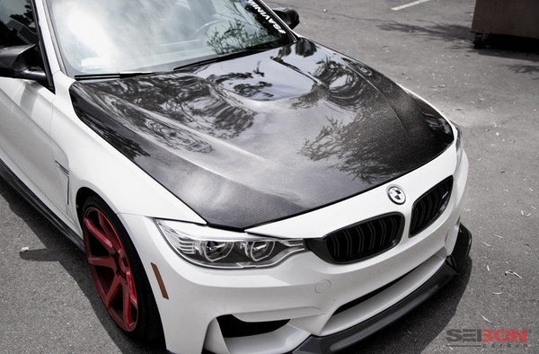 Seibon 2015 - 2020 BMW F80 OE Style Carbon Fiber Hood - GUMOTORSPORT