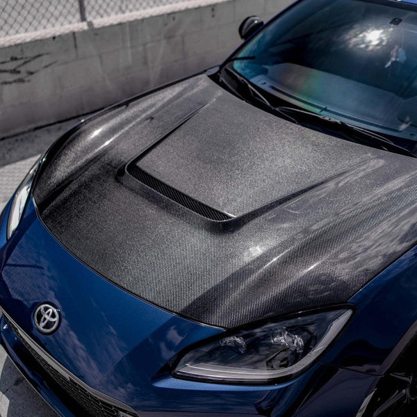 Seibon 2022 Toyota GR86 / Subaru BRZ VS-Style Carbon Fiber Hood - GUMOTORSPORT