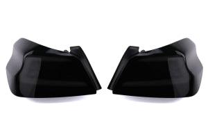 Spec-D Sequential LED Tail Lights Glossy Black Housing w/ Smoked Lens and White LED (2015+ WRX) - GUMOTORSPORT