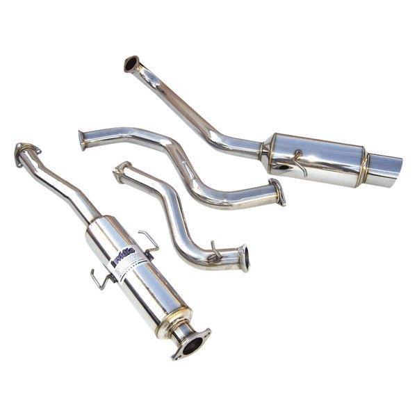 Invidia 88-91 CRX EF8 60mm (101mm tip) N1 Cat-back Exhaust - GUMOTORSPORT