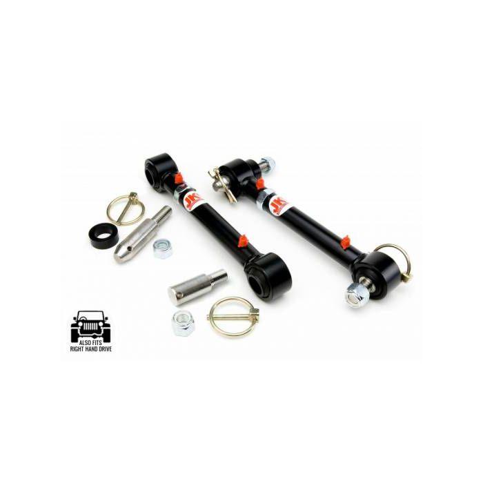 JKS Manufacturing Jeep Wrangler JK Quicker Disconnect Sway Bar Links 2.5-6in Lift - GUMOTORSPORT