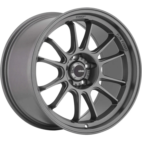 Konig Hypergram 18x8.5 5x114.3 ET35 Matte Grey