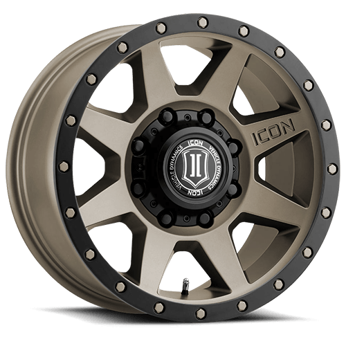 ICON Rebound 17x8.5 8x170 6mm Offset 5in BS 125mm Bore Bronze Wheel - GUMOTORSPORT