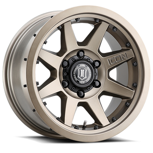 ICON Rebound Pro 17x8.5 6x5.5 ( 6x139.7 ) 0mm Offset 4.75in BS 106.1mm Bore Bronze Wheel