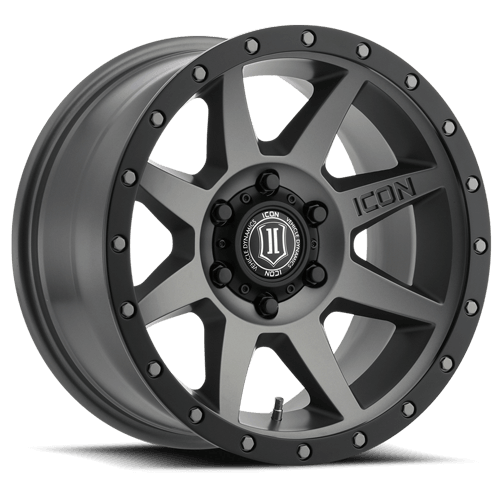 ICON Rebound 17x8.5 6x120 0mm Offset 4.75in BS 67mm Bore Titanium Wheel - GUMOTORSPORT