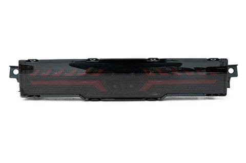 OLM V2 F1 Rear Fog Light (Smoke Lens, Black Base, Red Bar) - 2022 BRZ / GR86