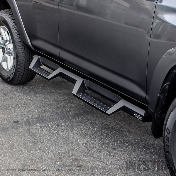 Westin/HDX 2010 - 2022 Toyota 4Runner Trail Edition Drop Nerf Step Bars - Textured Black