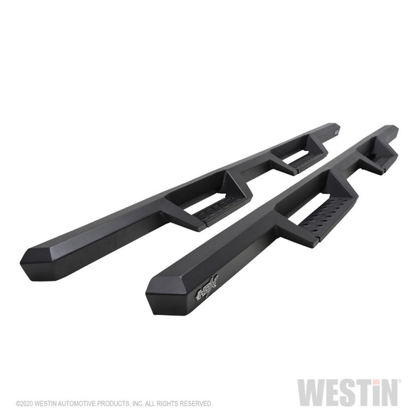 Westin 2020 + Jeep Gladiator HDX Drop Nerf Step Bars - Textured Black